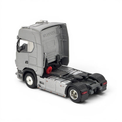 1:64 Alloy Scania Truck with Container Red