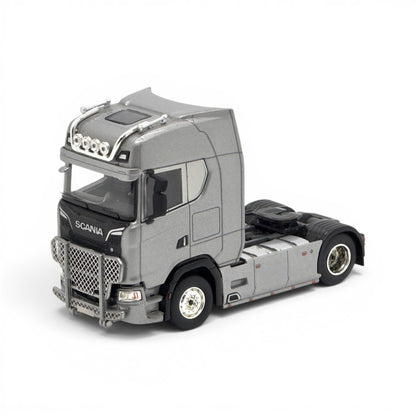 1:64 Alloy Scania Truck with Container Pink
