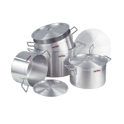 Casio 8 Piece Large Stock Pot Set Silver