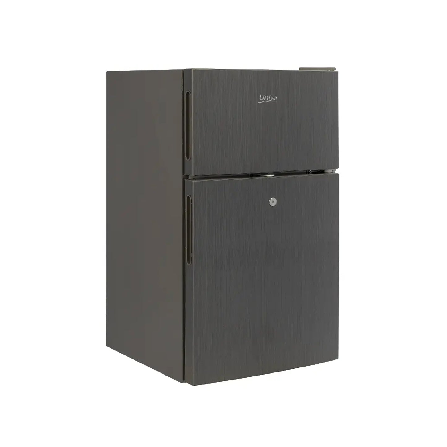 Univa 86L Top Freezer Bar Fridge Dark Grey