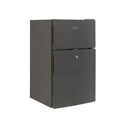 Univa 86L Top Freezer Bar Fridge Dark Grey