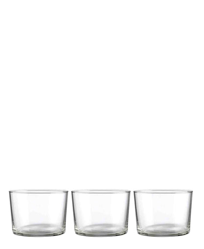 Kitchen Life Verrines 3 Piece 230ml Tumblers Set - Clear