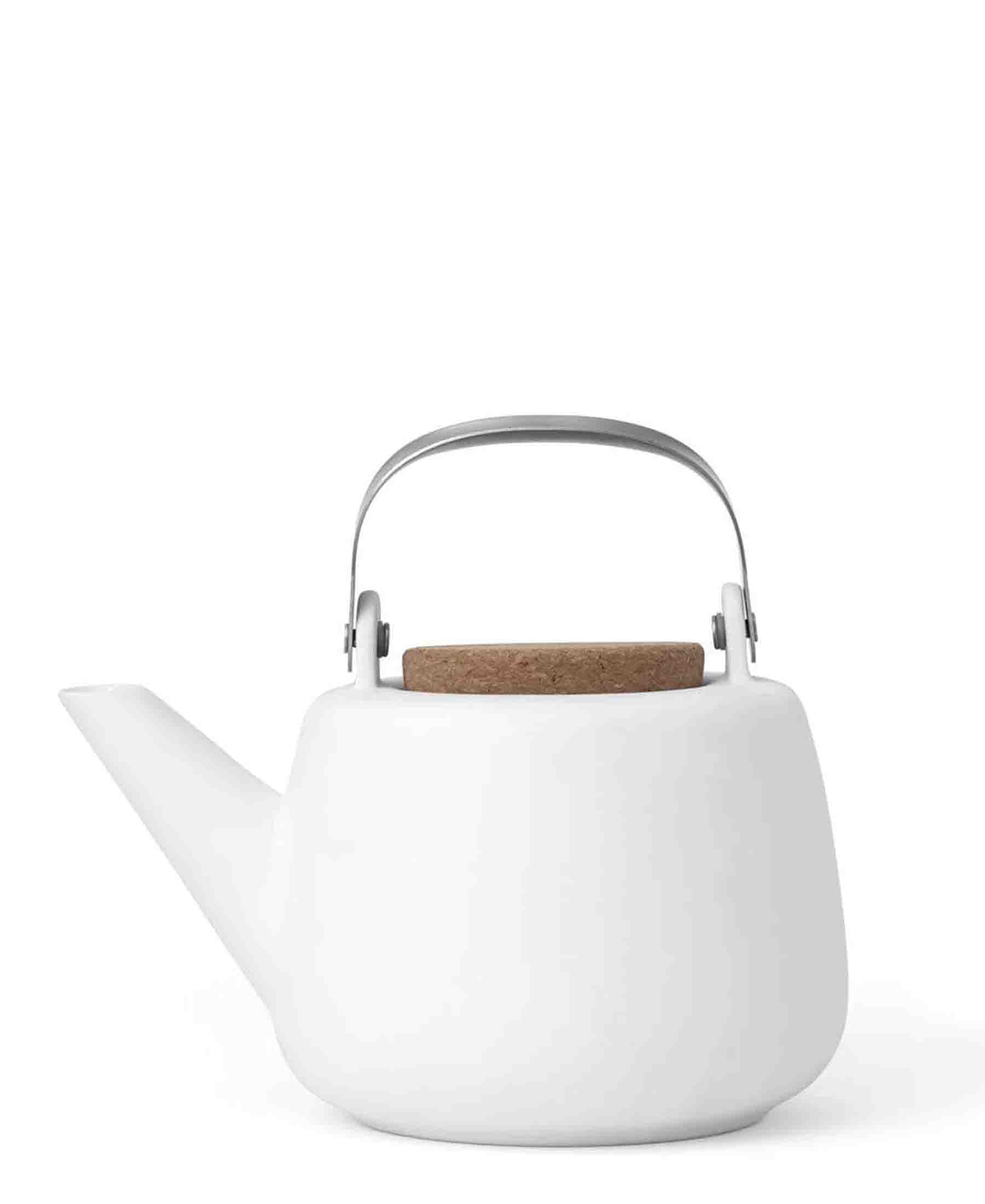 Viva Nicola 1.2l Infuser Teapot - White