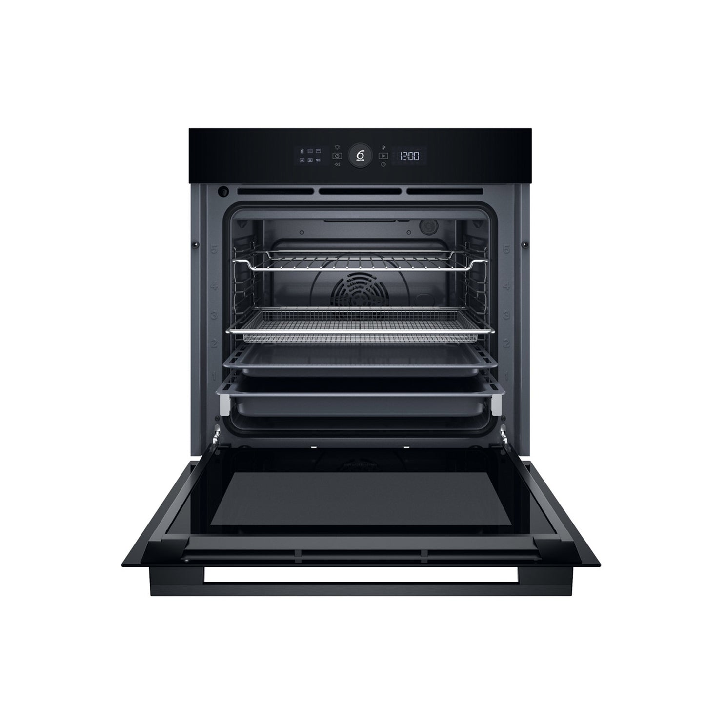 Whirlpool W5 60cm Oven Black