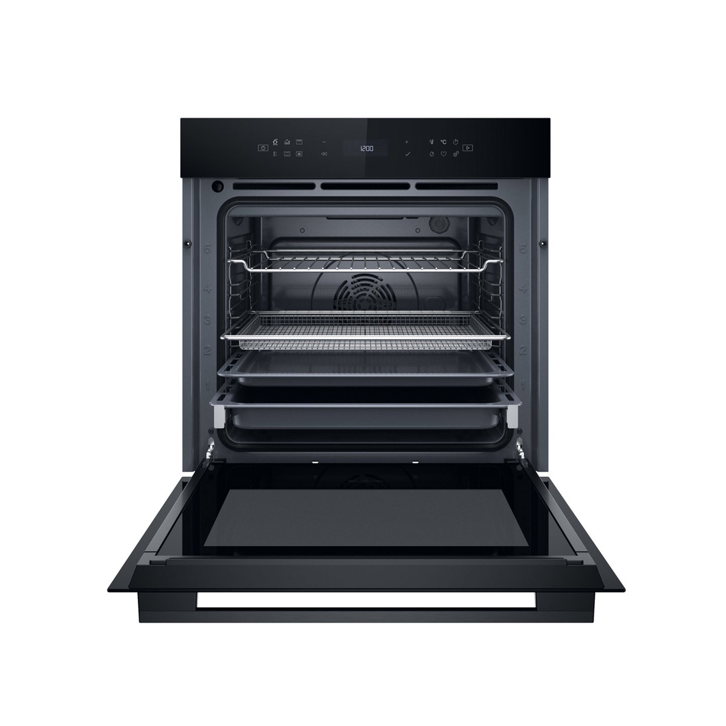 Whirlpool 60cm W7 Built-in Electric Oven Black