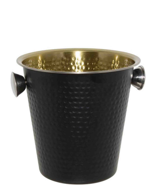Kitchen Life 4Lt Ice Bucket - Gold & Black