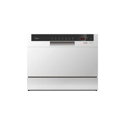Midea  6 Place Counter Top Dishwasher White