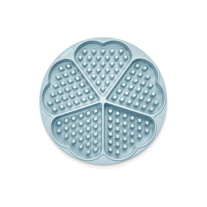 Silicone Waffle Mould Blue