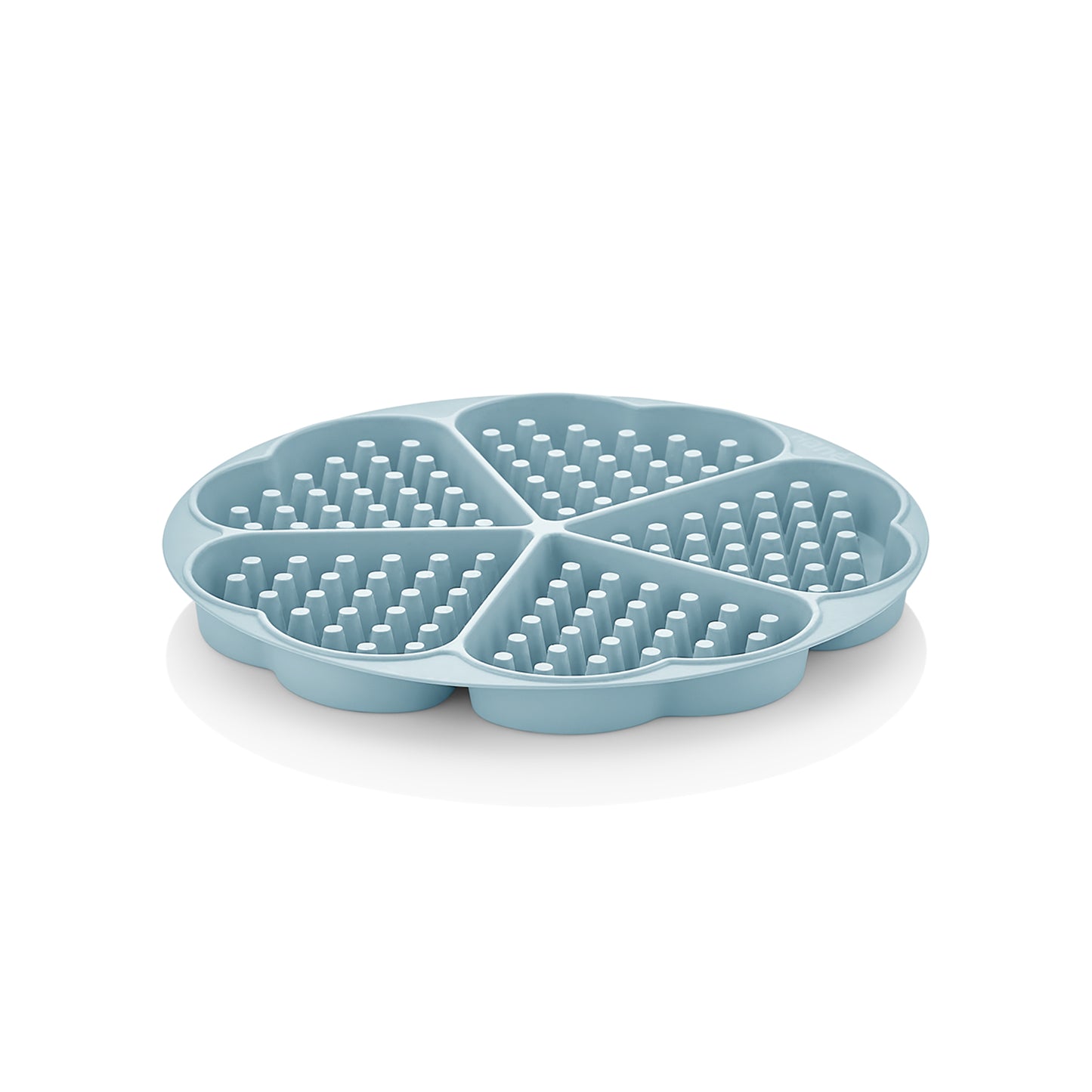 Silicone Waffle Mould Blue