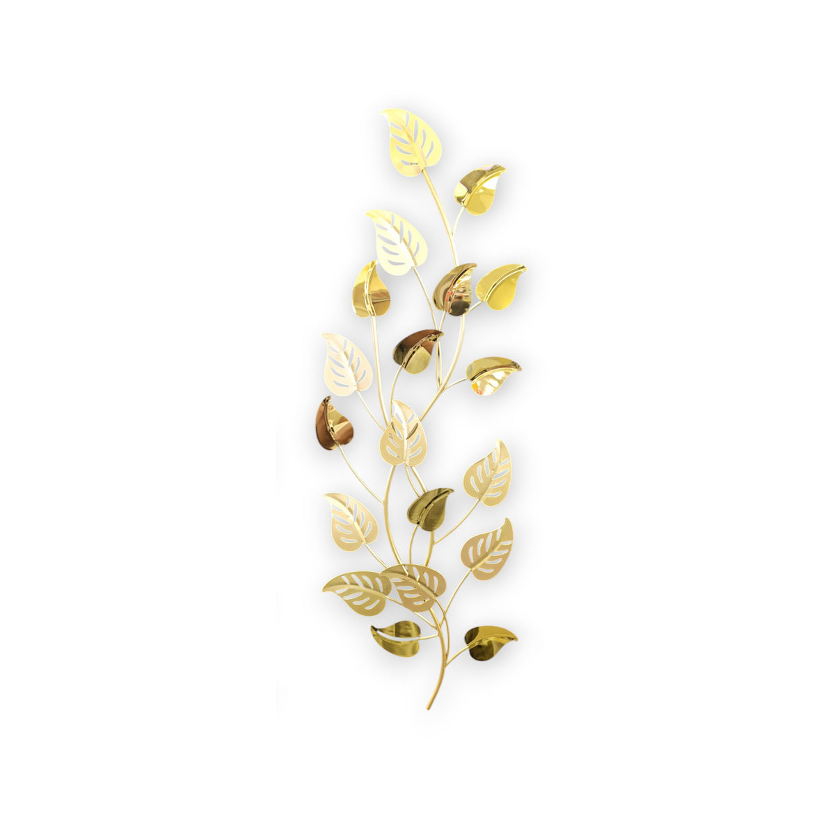 Urban Decor Leaf Design Wall Art Gold – The Culinarium