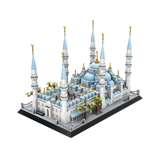Wange Blue Mosque 1129 Piece Building Blocks