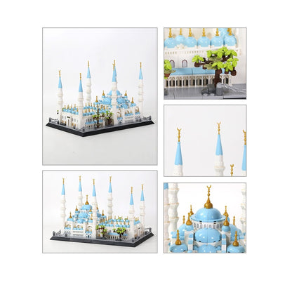 Wange Blue Mosque 1129 Piece Building Blocks