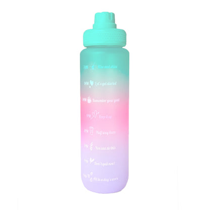 Kitchen Life 1Lt Water Bottle Multicoloured