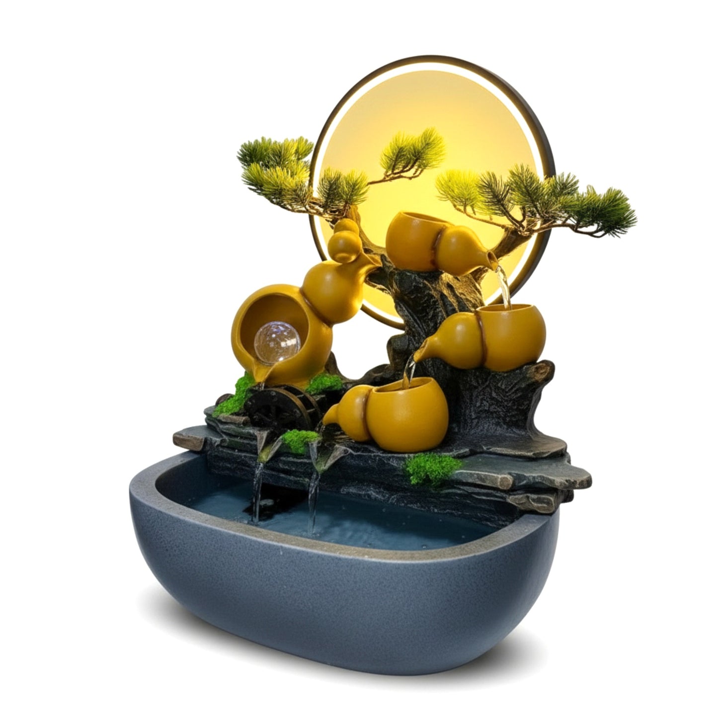 Bonsai Tree Design Water Feature Multicoloured