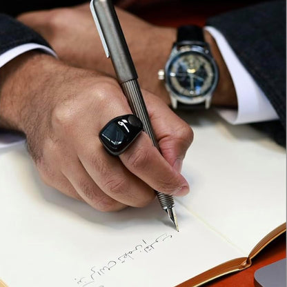 Salam Zikr Ring Smart Tasbeeh Counter Black