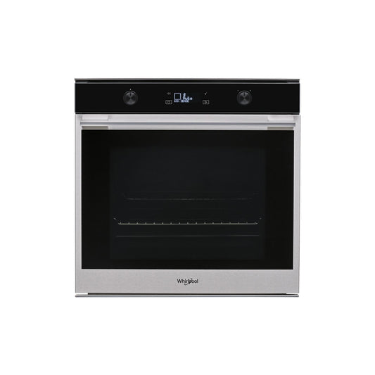 Whirlpool 60cm Built-in Electric Oven Black & Silver
