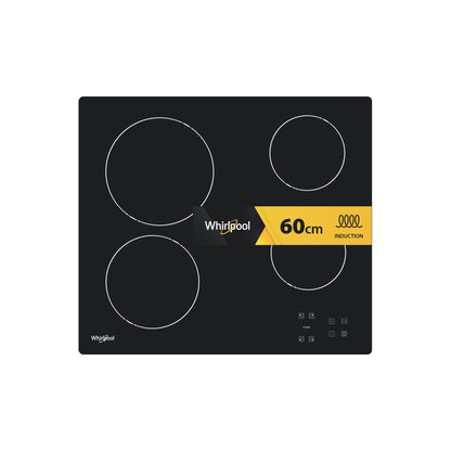 Whirlpool 60cm Electric Hob Black