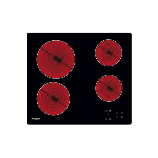 Whirlpool Electric Hob Black