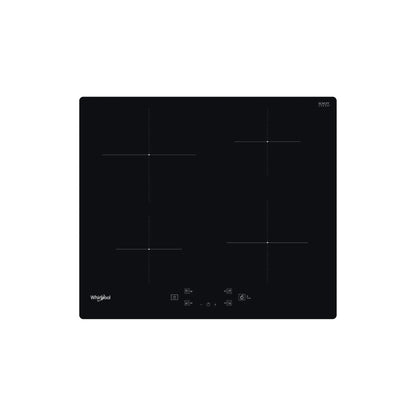 Whirlpool 60cm Induction Glass-Ceramic Hob Black