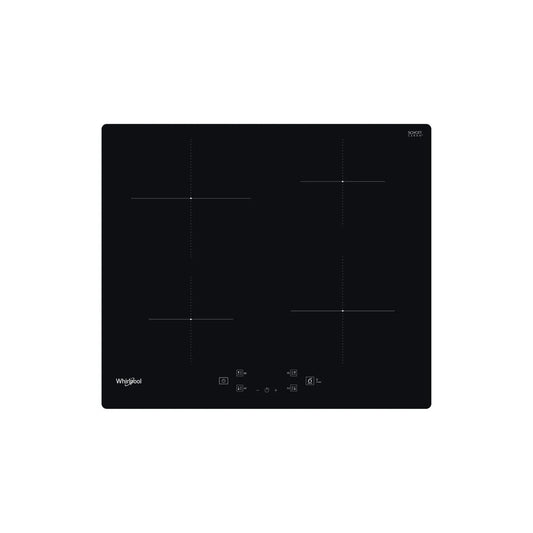 Whirlpool 60cm Induction Glass-Ceramic Hob Black