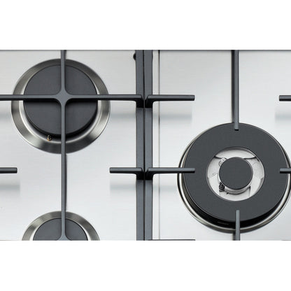 Whirlpool 75cm Gas Hob Stainless Steel