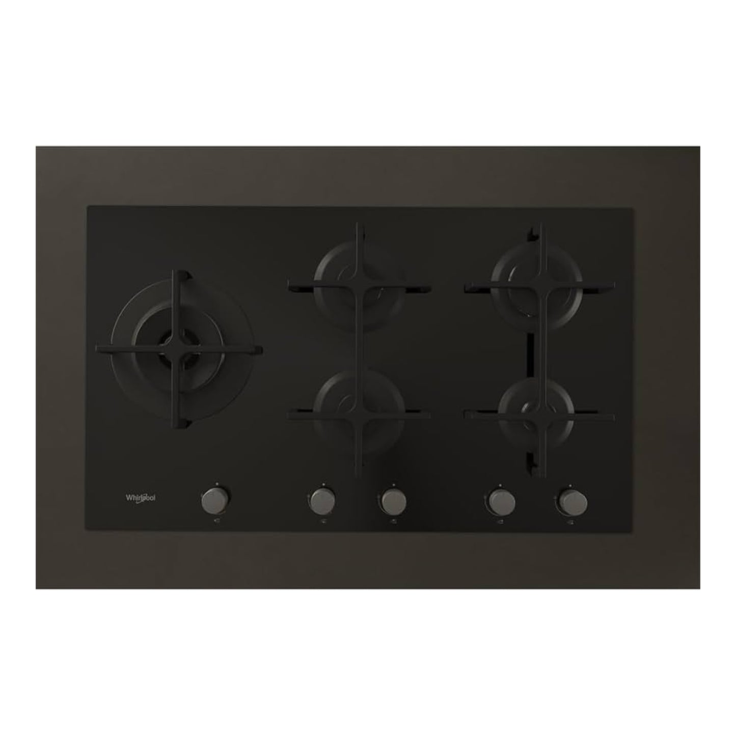 Whirlpool 90cm Gas Hob Black
