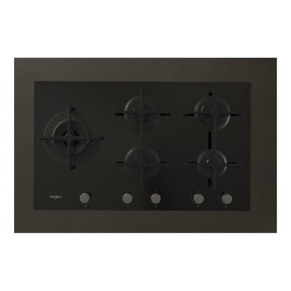 Whirlpool 90cm Gas Hob Black