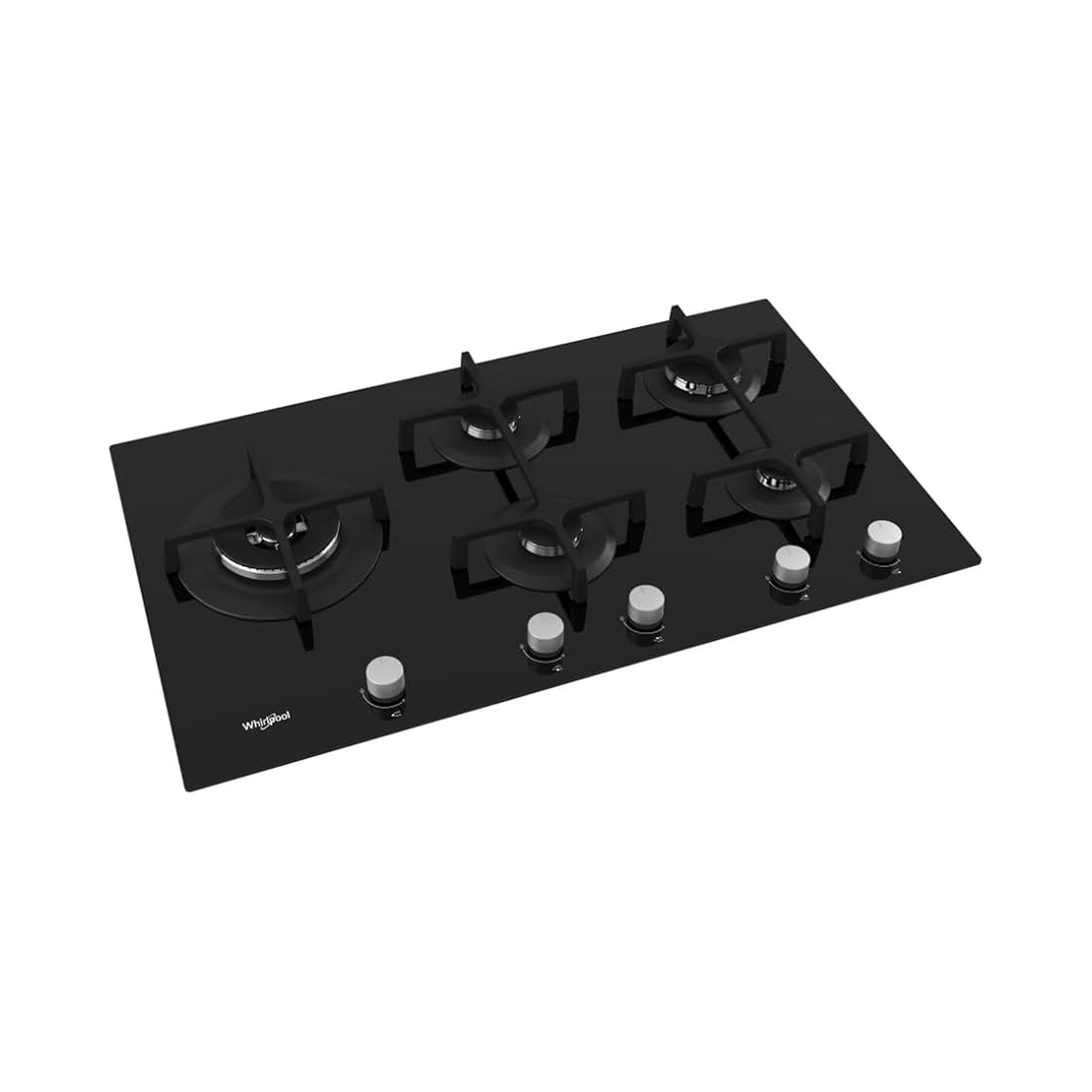 Whirlpool 90cm Gas Hob Black