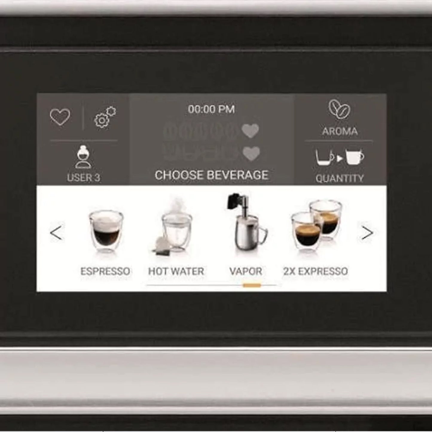 Whirlpool Built-In Coffee Machine Black