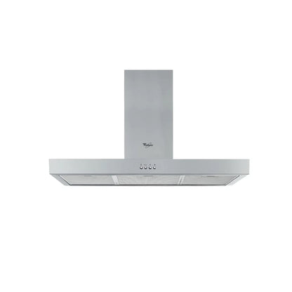 Whirlpool 90cm Wall Mounted Cooker Hood Stainless Steel