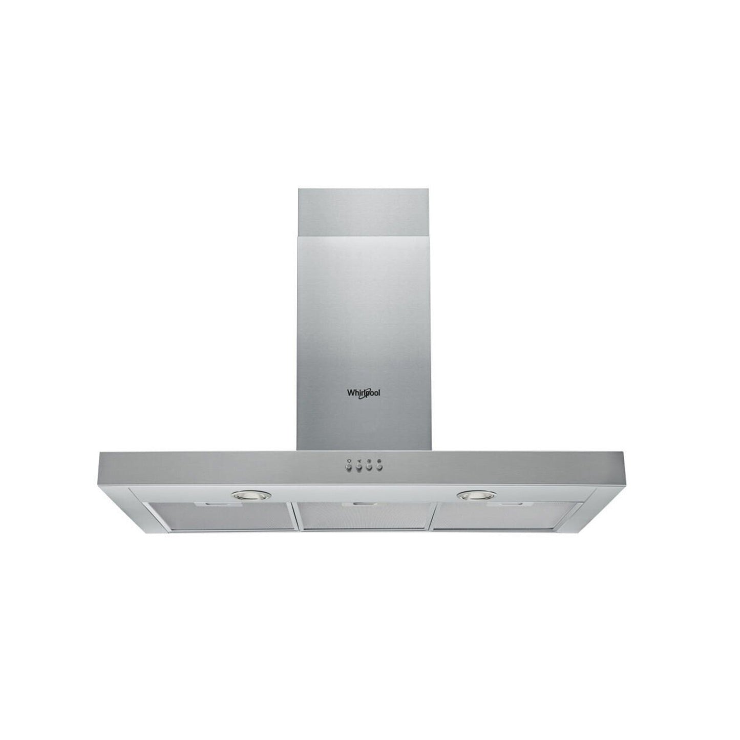 Whirlpool 90cm Wall Mounted Cooker Hood Stainless Steel
