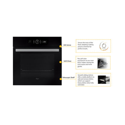 Whirlpool Built-In Electric Oven Inox