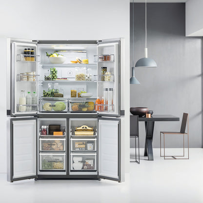 Whirlpool 591Lt 4 Door Fridge Inox