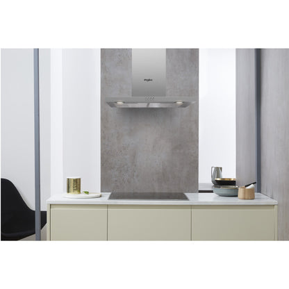 Whirlpool 60cm Chimney Cooker Hood Stainless Steel