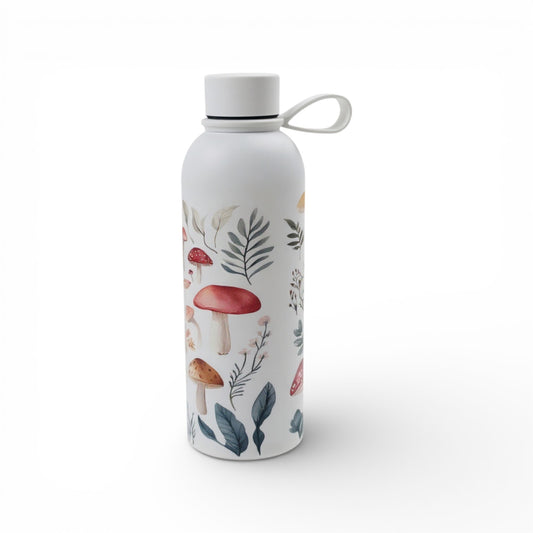 500ml Mushroom Design Flask White