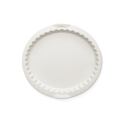 XL Silicone Pie Pan White