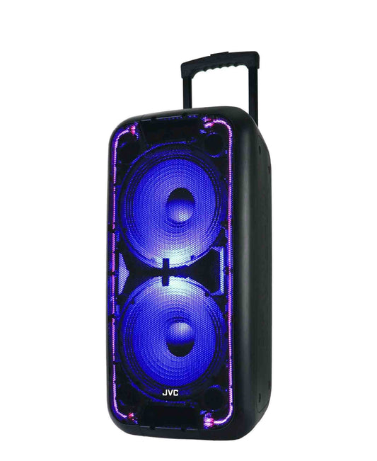 JVC 1600W Bluetooth Trolley Speaker - Black