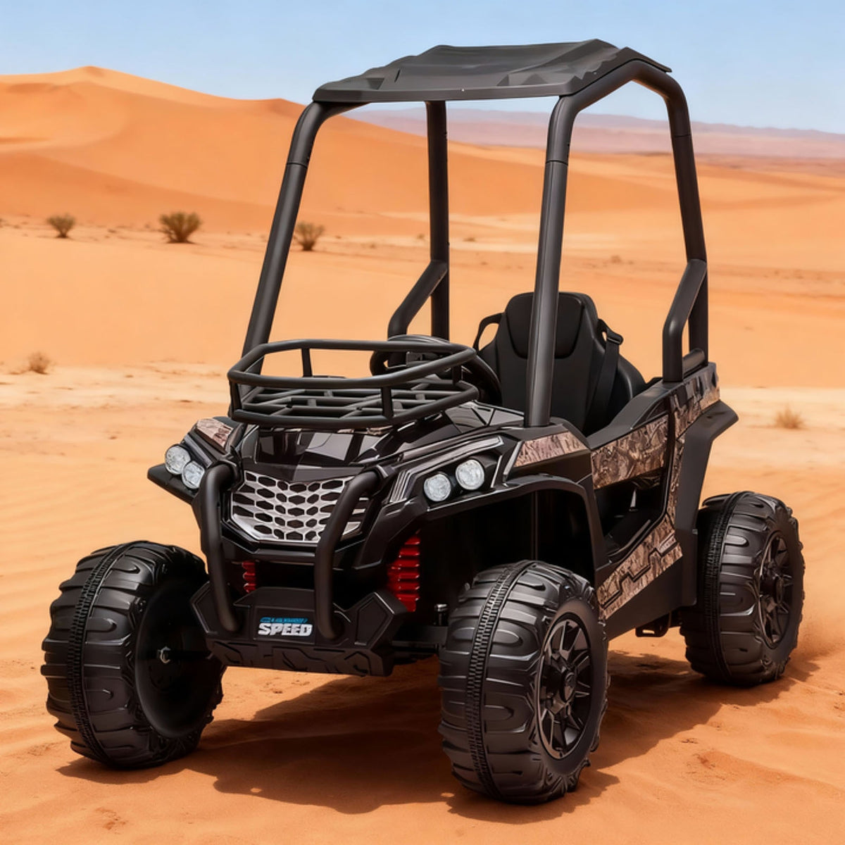 24V Off-Road UTV Kids Electric Ride-On Buggy Camo - YI360A