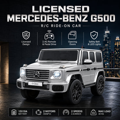 Mercedes-Benz G500 2 Seater Kids Electric Ride-On Car - YJ2288