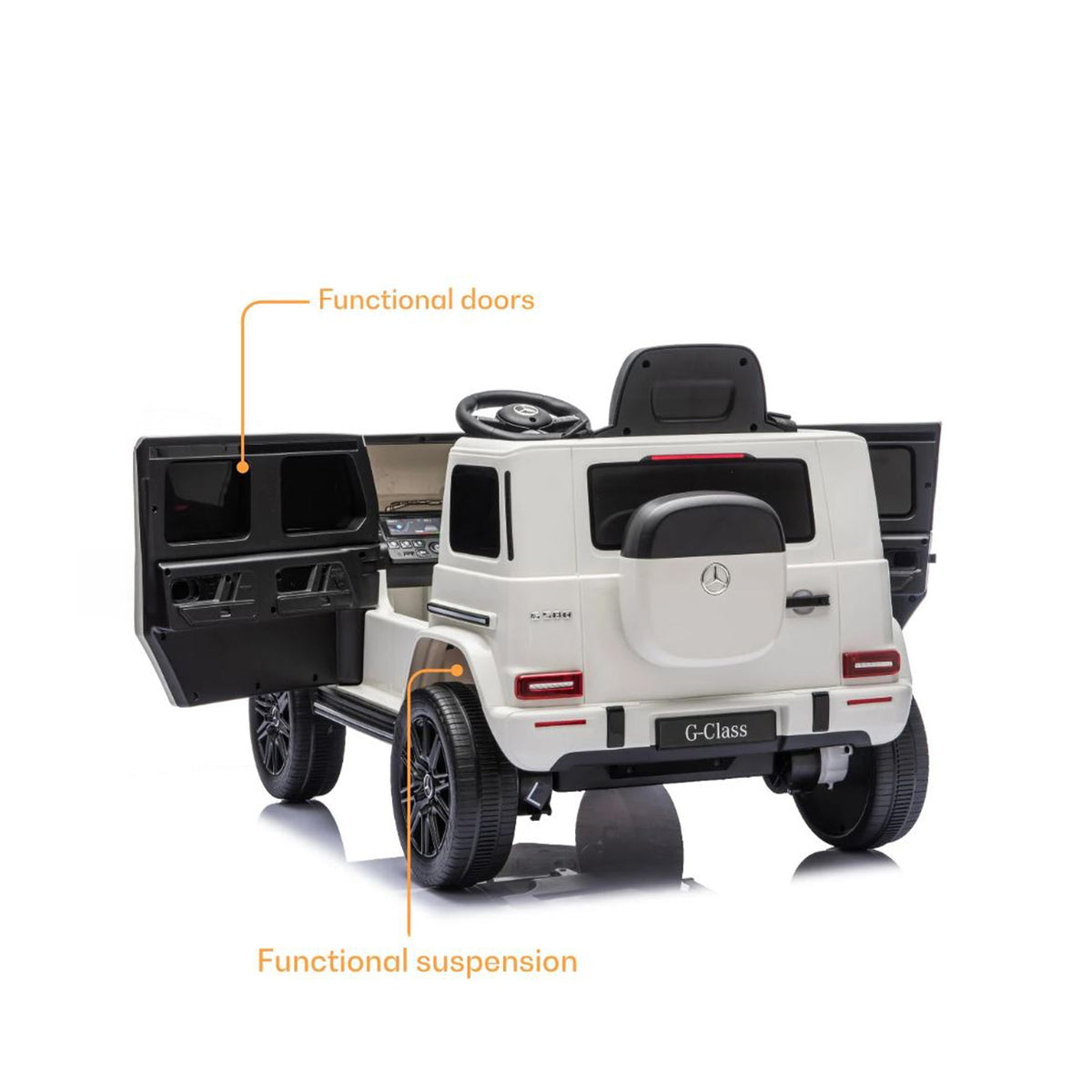 Mercedes-Benz G 580 Kids Electric Ride-On Car - YJ2580