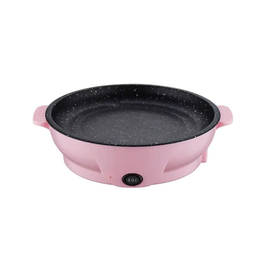 Yonsa Electric Frying Pan Pink