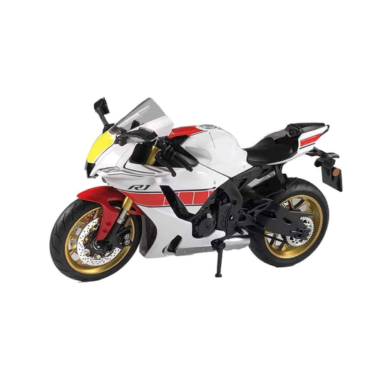 1:12 Diecast Metal Alloy Motorcycle Model Multicoloured