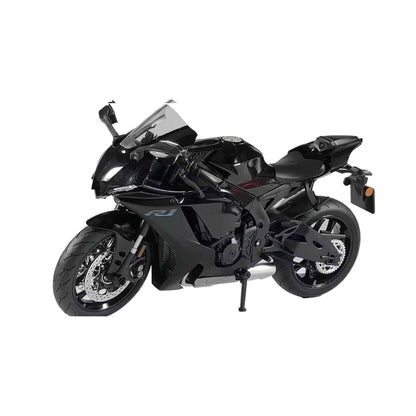 1:12 Diecast Metal Alloy Motorcycle Model Black