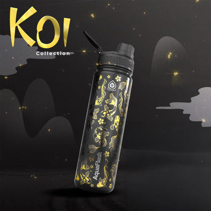 Aquaflask Koi 650ml Flask Courage Black