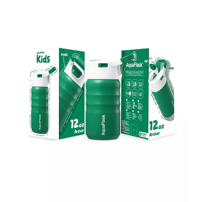 Aquaflask Kids Straw Sip 355ml Flask Archer