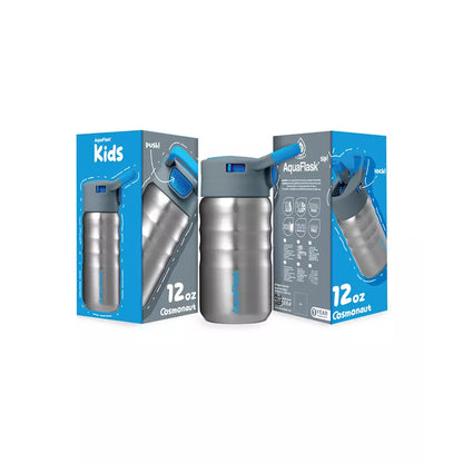 Aquaflask Kids Straw Sip 355ml Flask Cosmonaut