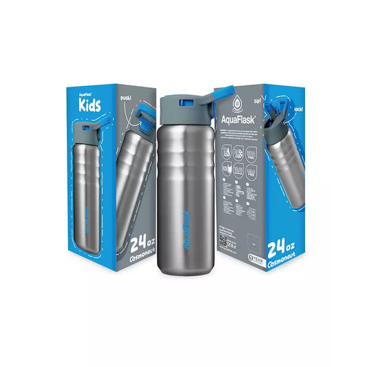 Aquaflask Kids Straw Sip 710ml Flask Cosmonaut