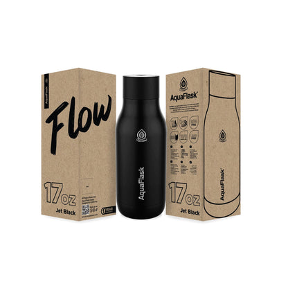 Aquaflask Flow 500ml Flask Jet Black