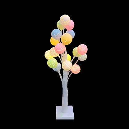 60cm LED Tree with Balls Multicoloured