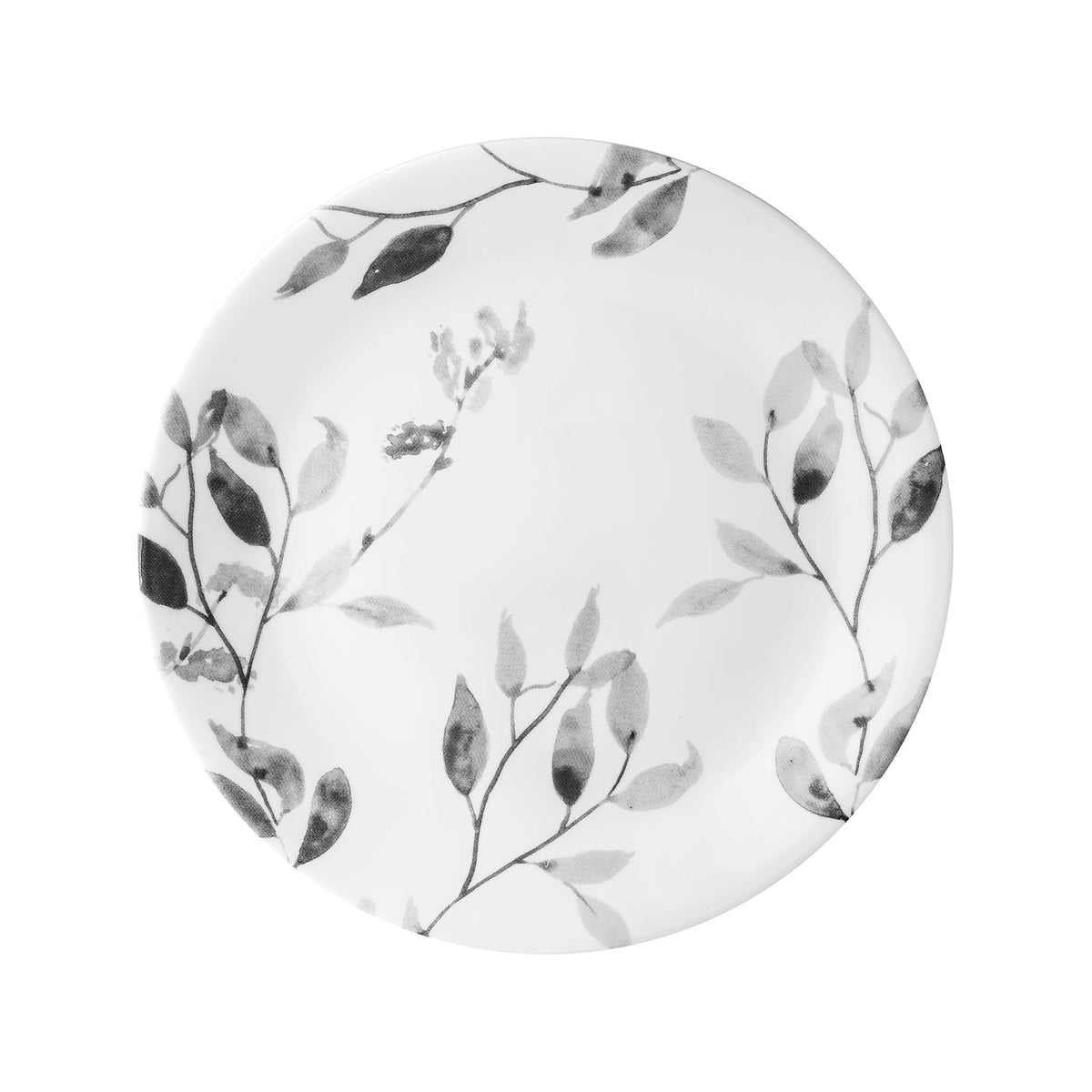 Corelle Boutique Misty Leaves 12 Piece Dinner Set White